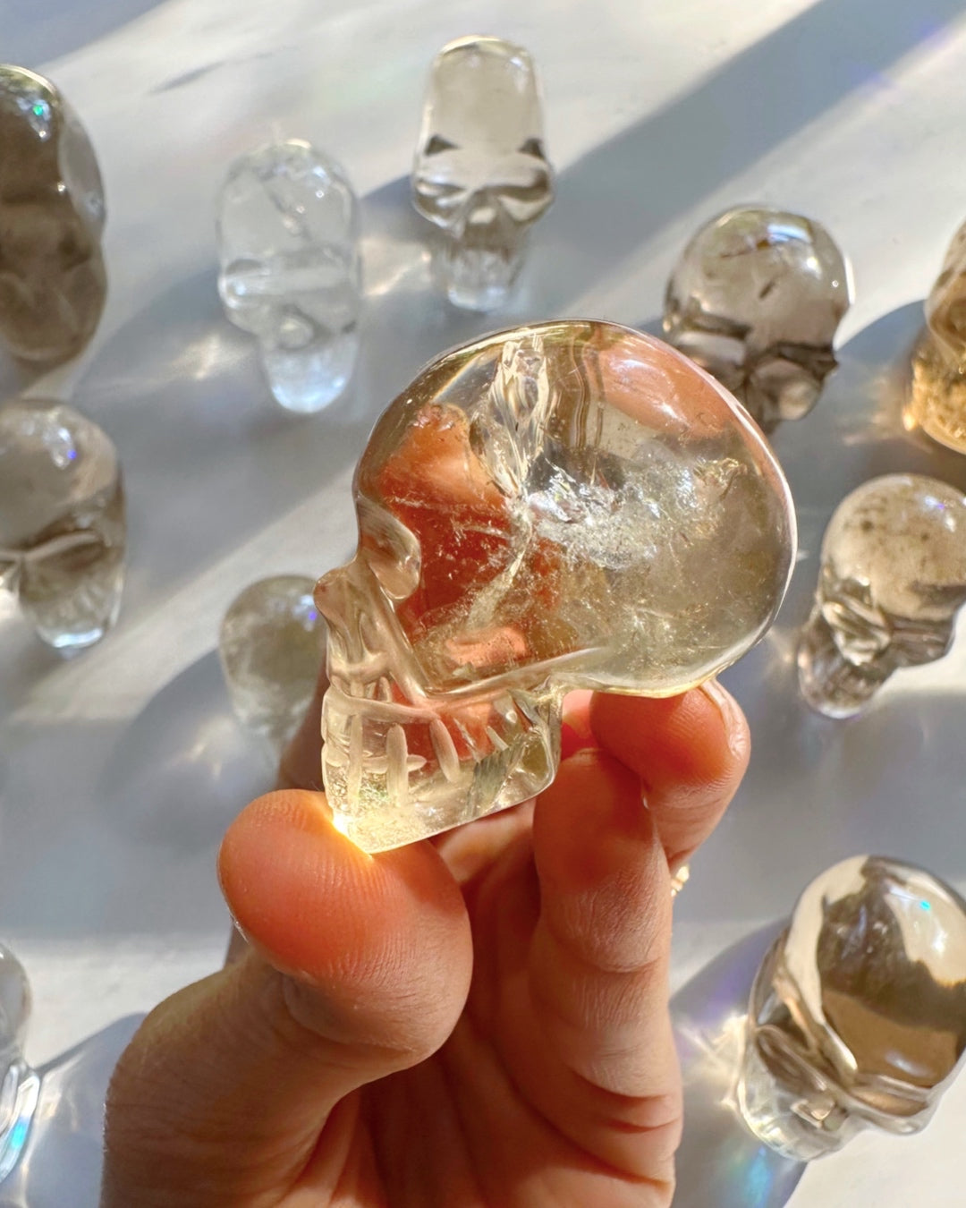 Citrine Skull - 4 - Baltic Mermaid