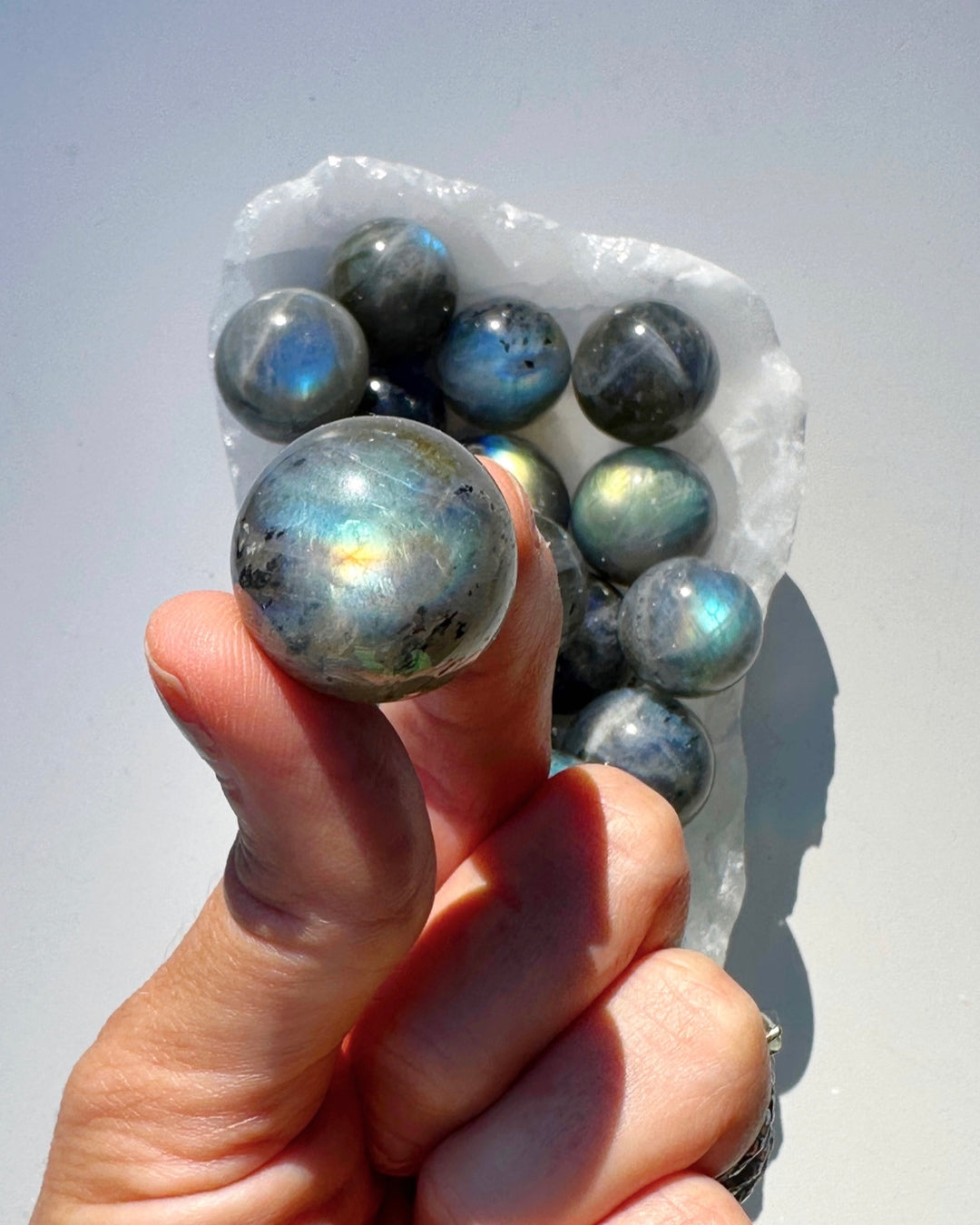 Labradorite Mini Spheres AAA - Baltic Mermaid