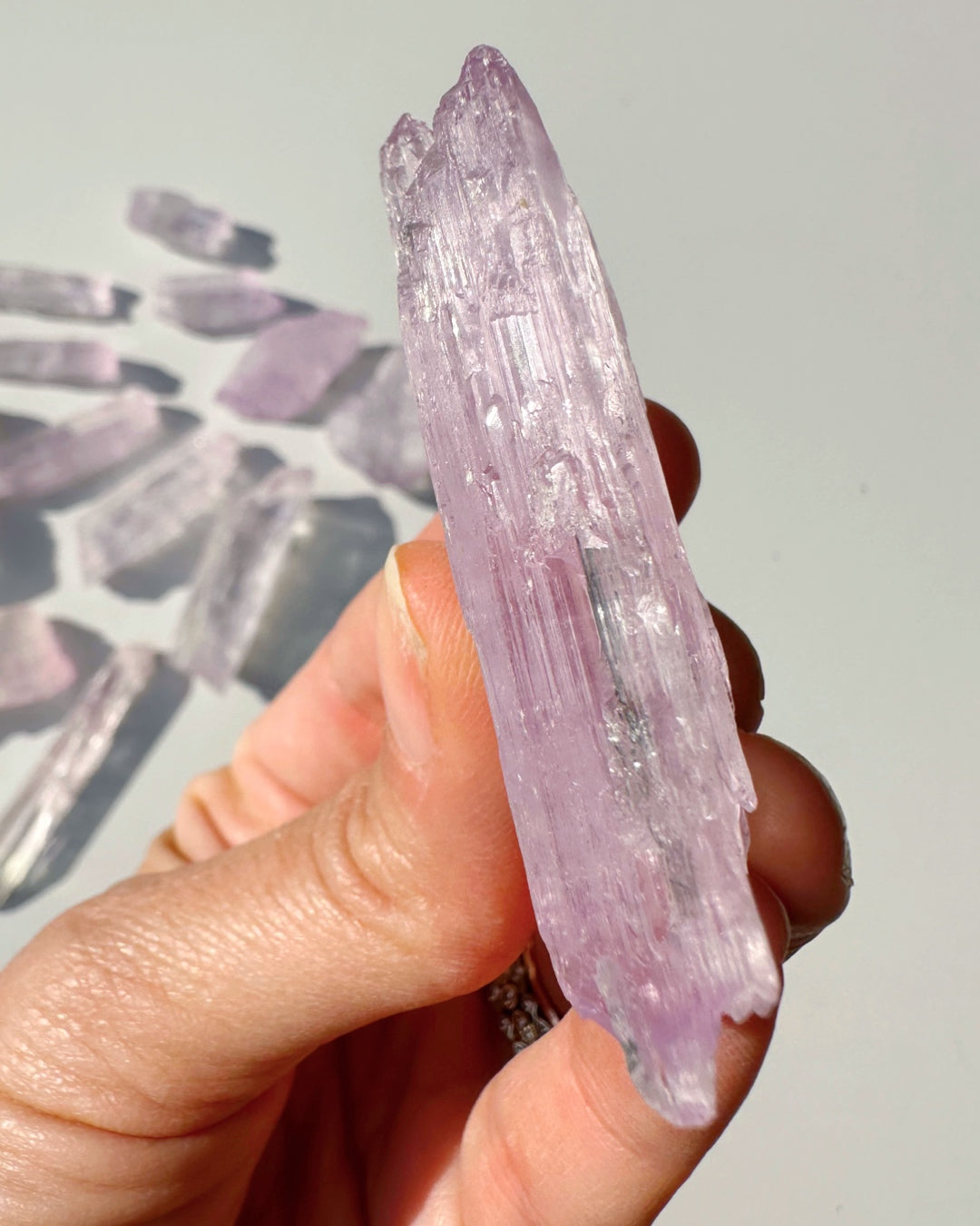 Raw Kunzite