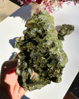 Epidote Quartz Cluster