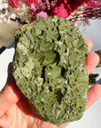 Epidote Quartz Cluster