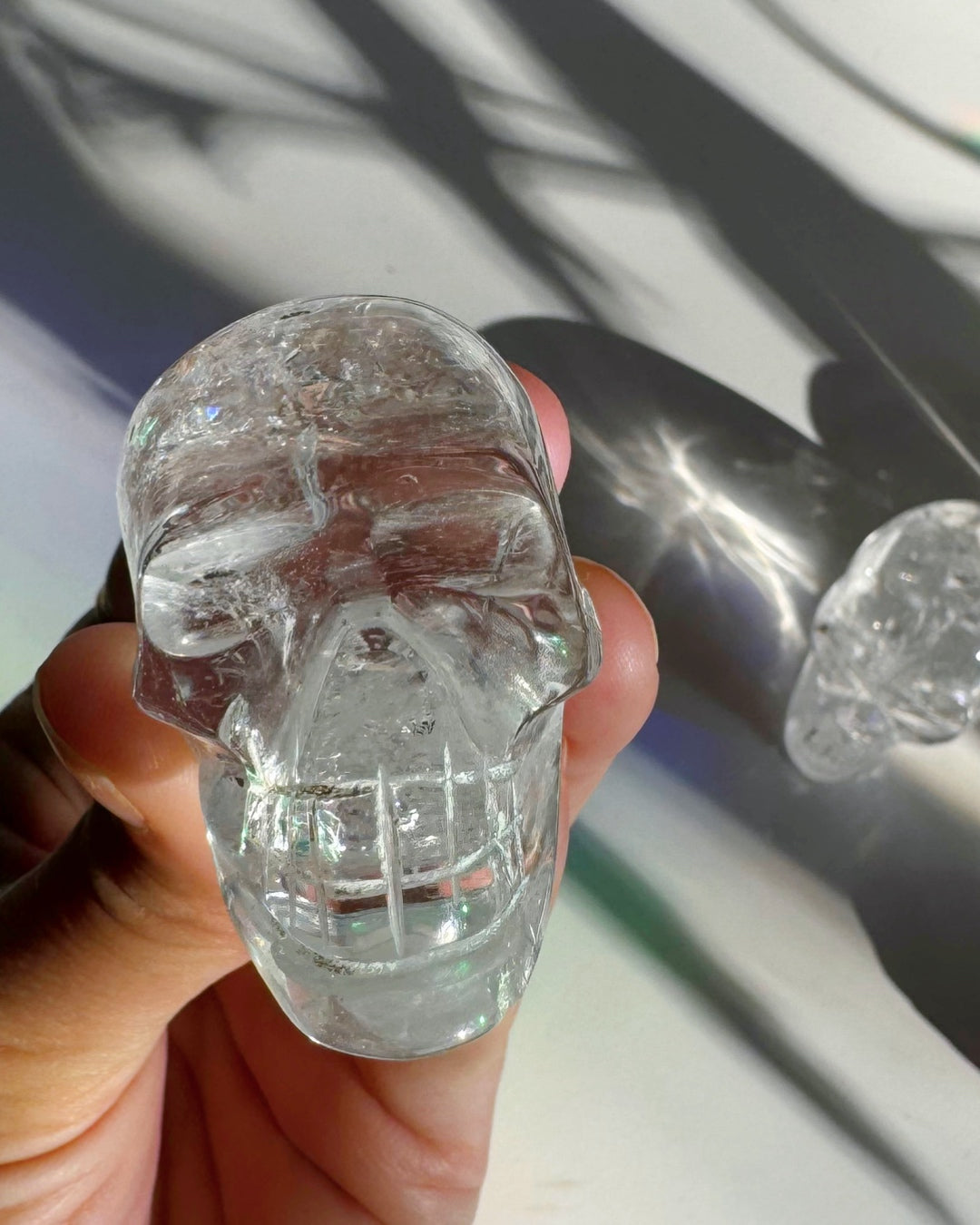 Clear Quartz Skull - Baltic Mermaid