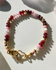 “Lover” Gemstone Candy Bracelet