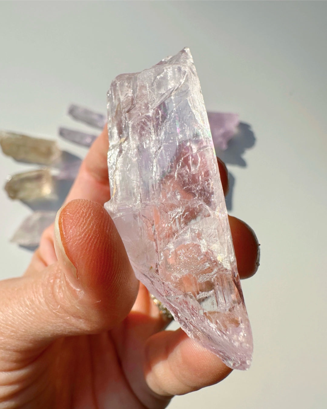 Raw Kunzite