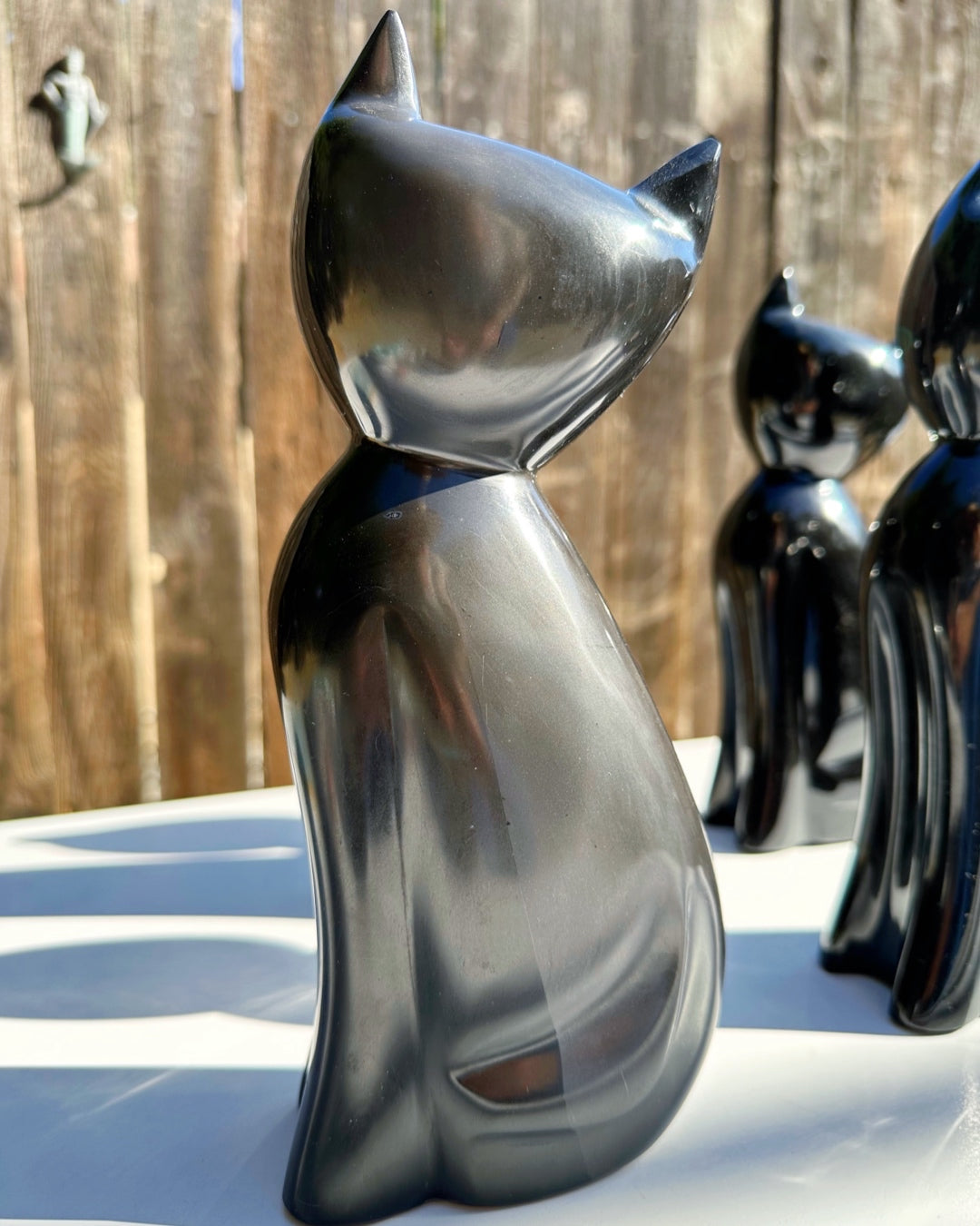 Large Marble Kitty Cat - A - Baltic Mermaid