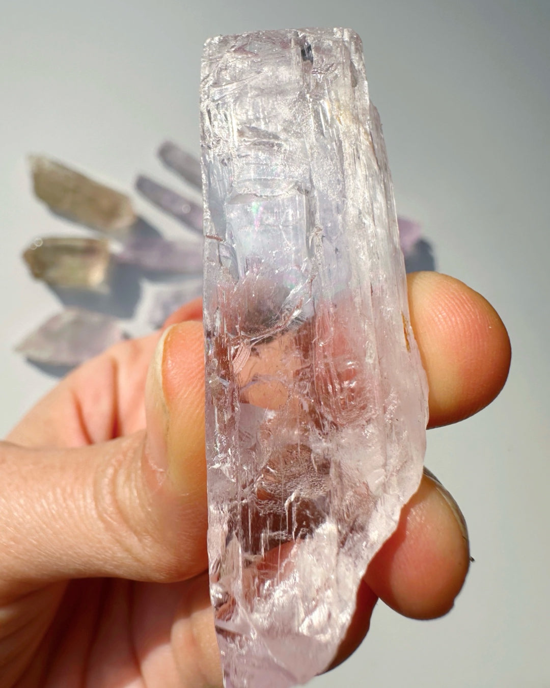 Raw Kunzite