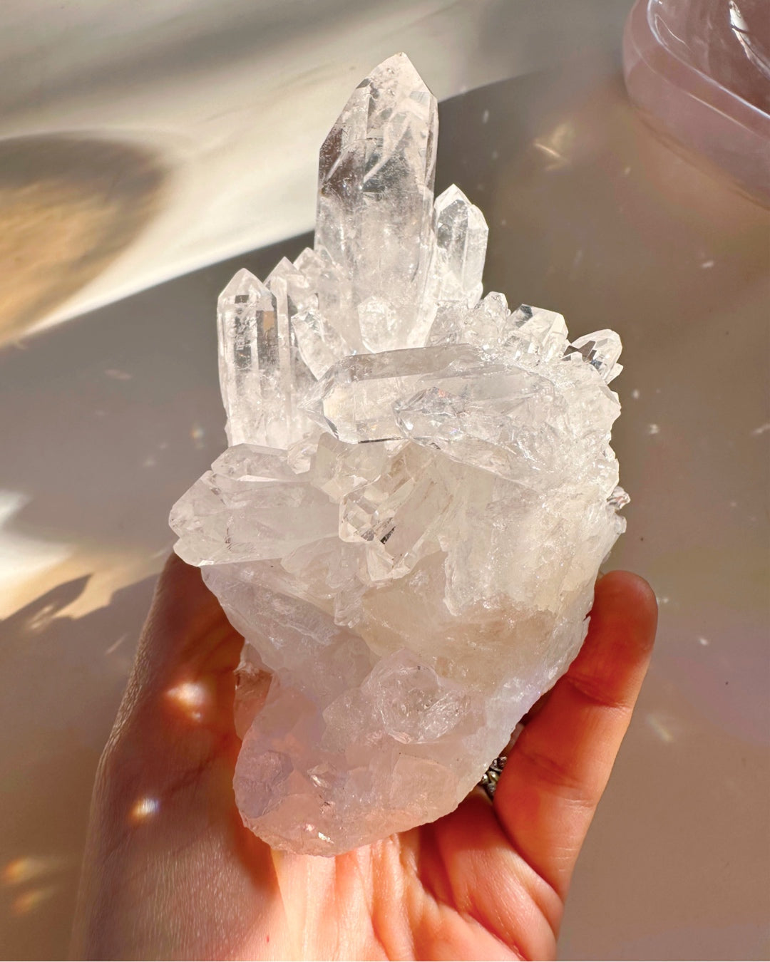 Clear Quartz Cluster - Baltic Mermaid