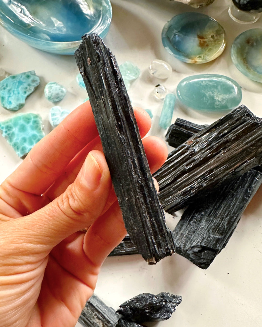 Raw Black Tourmaline - Baltic Mermaid