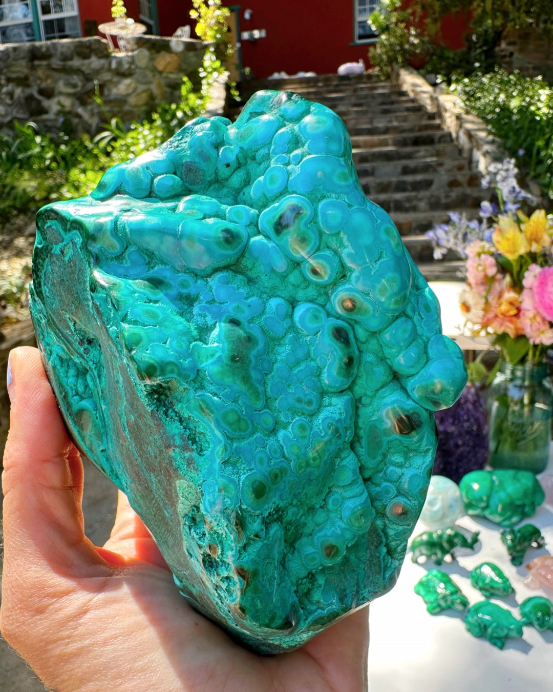 Chrysocolla w/ Malachite