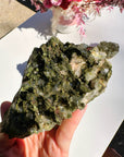 Epidote Quartz Cluster