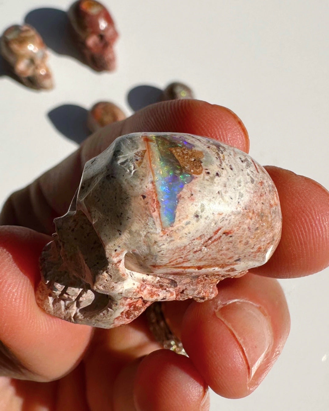 Cantera Opal Skull - Baltic Mermaid