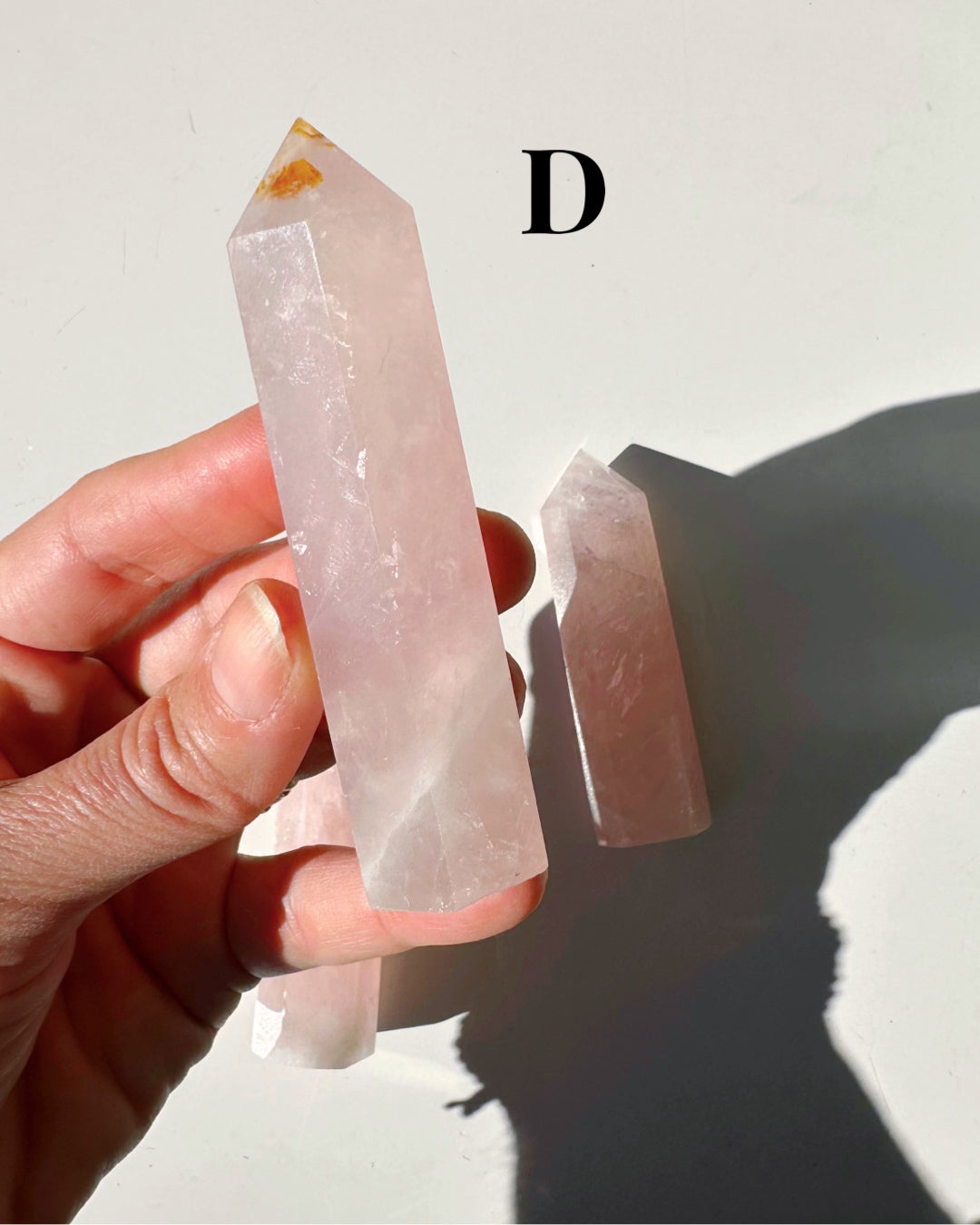 Rose Quartz Towers - Small - Baltic Mermaid