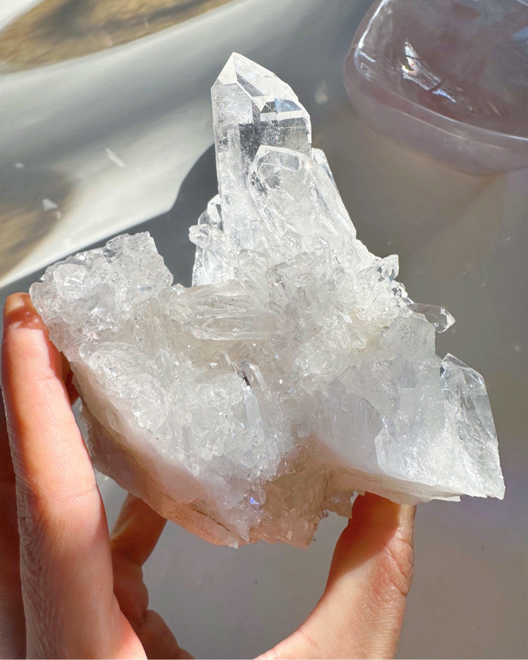 Clear Quartz Cluster