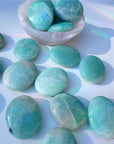 Amazonite Palm Stones