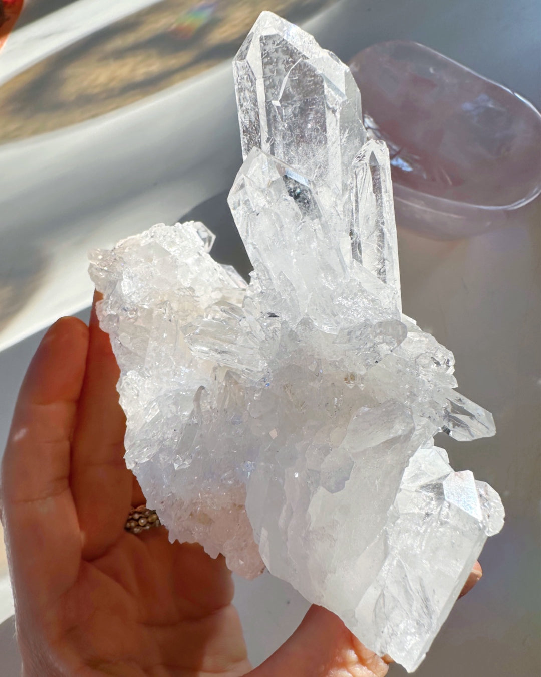 Clear Quartz Cluster