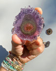 Amethyst Stalactite Slice A