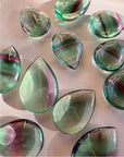 Fluorite Teardrop/Pear Shape - Old Stock - AAA