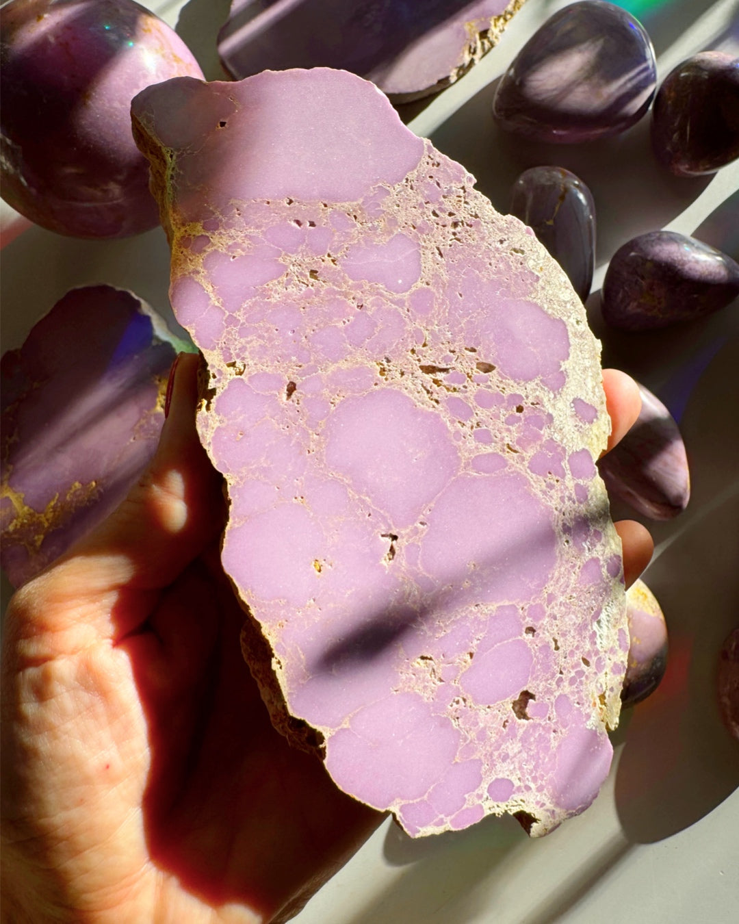 Phosphosiderite Slab - AAA - Baltic Mermaid