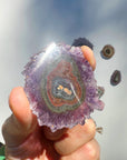 Amethyst Stalactite Slice A