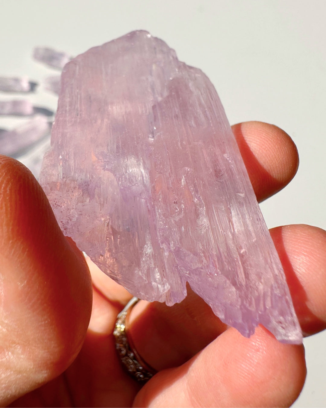 Raw Kunzite - Baltic Mermaid