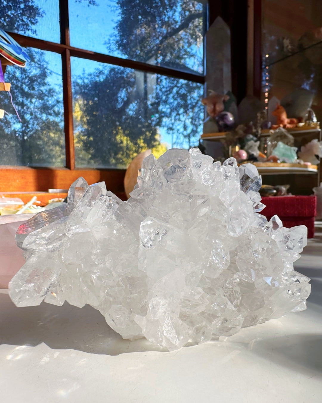 Clear Quartz Cluster - Baltic Mermaid