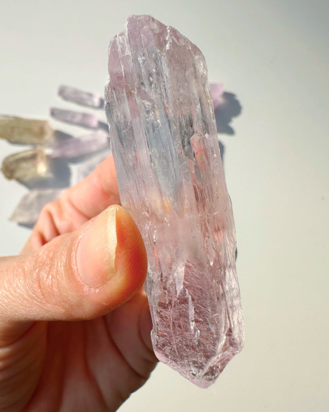 Raw Kunzite