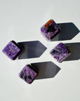 Charoite Cubes