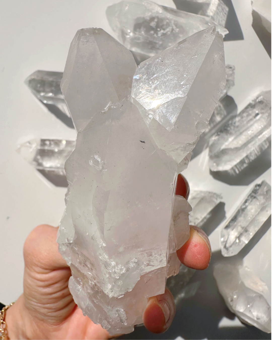 Arkansas Quartz Cluster - Baltic Mermaid