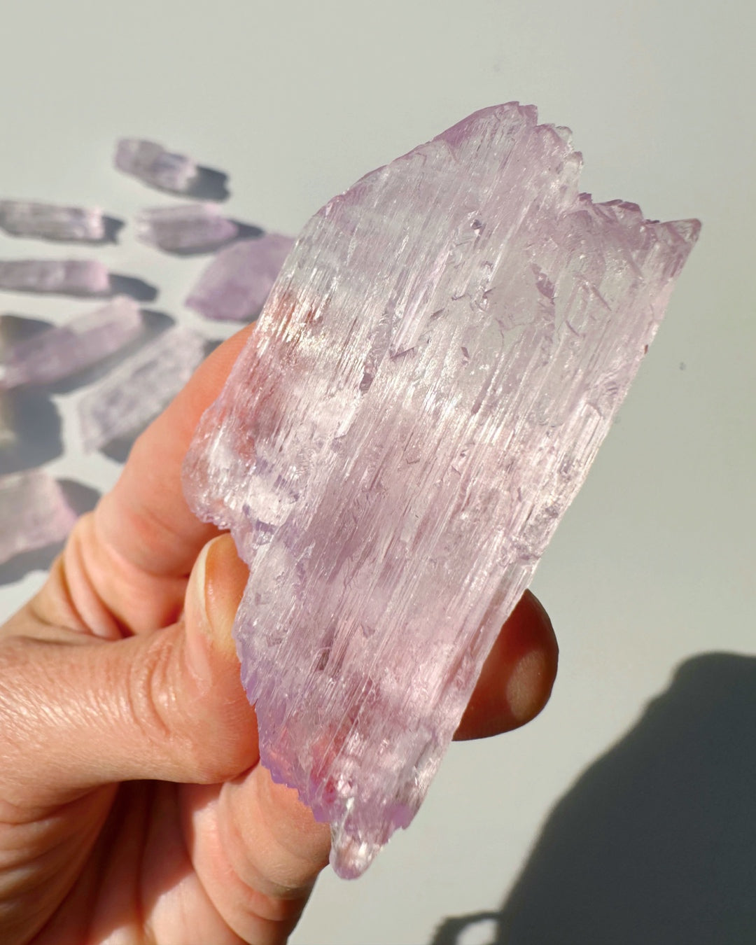 Raw Kunzite