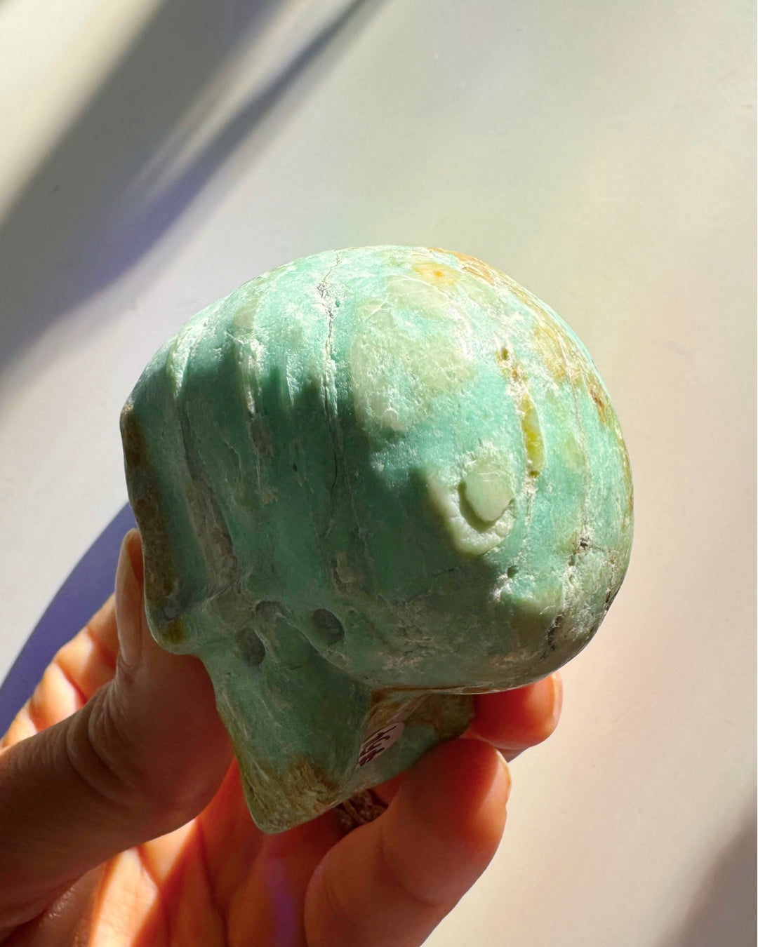 Peruvian Blue Opal Skull - Baltic Mermaid