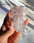 Clear Quartz Skull