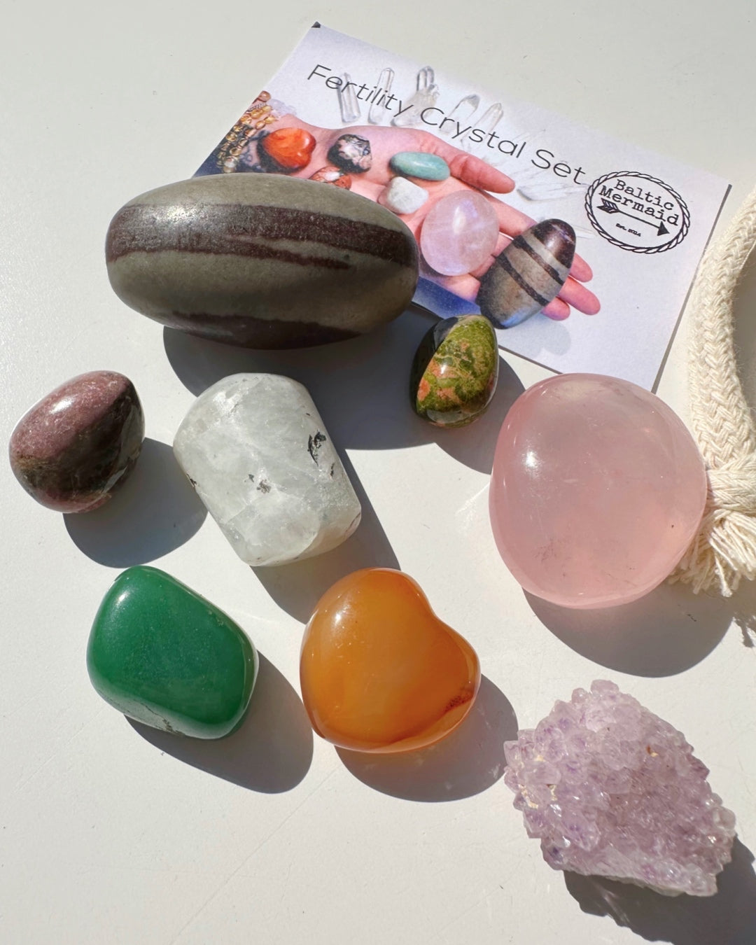 Fertility Crystal Set - Baltic Mermaid