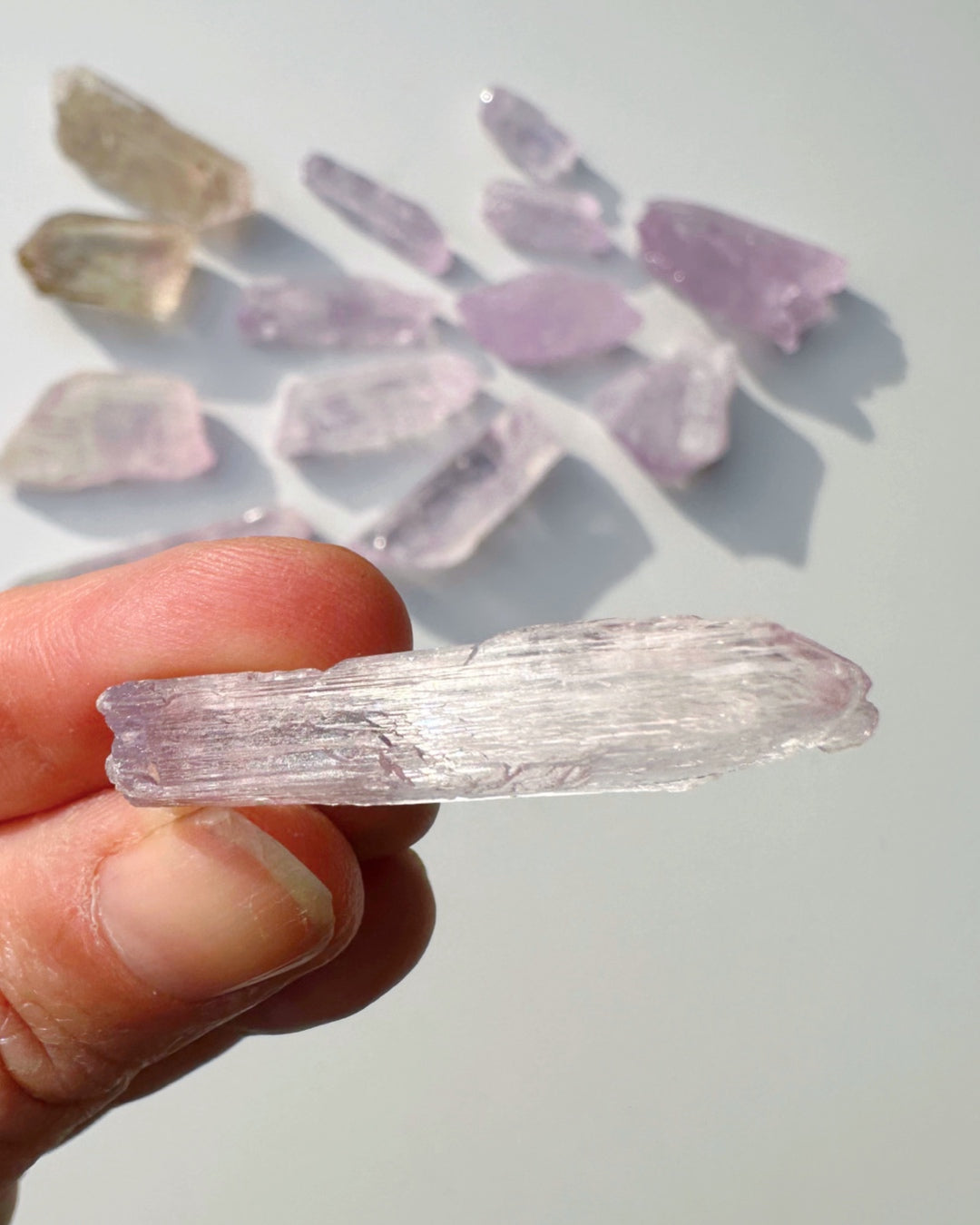 Raw Kunzite - Baltic Mermaid