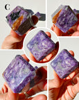 Charoite Cubes