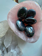 Hematite Palm Stones Baltic Mermaid