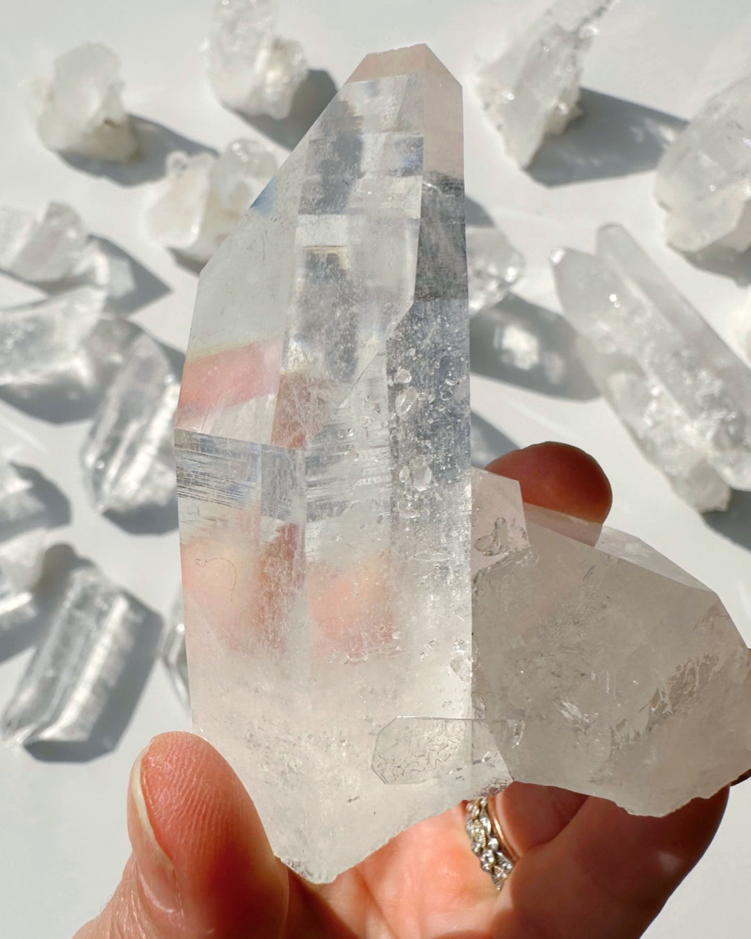 Arkansas Quartz Point C - Super Clear