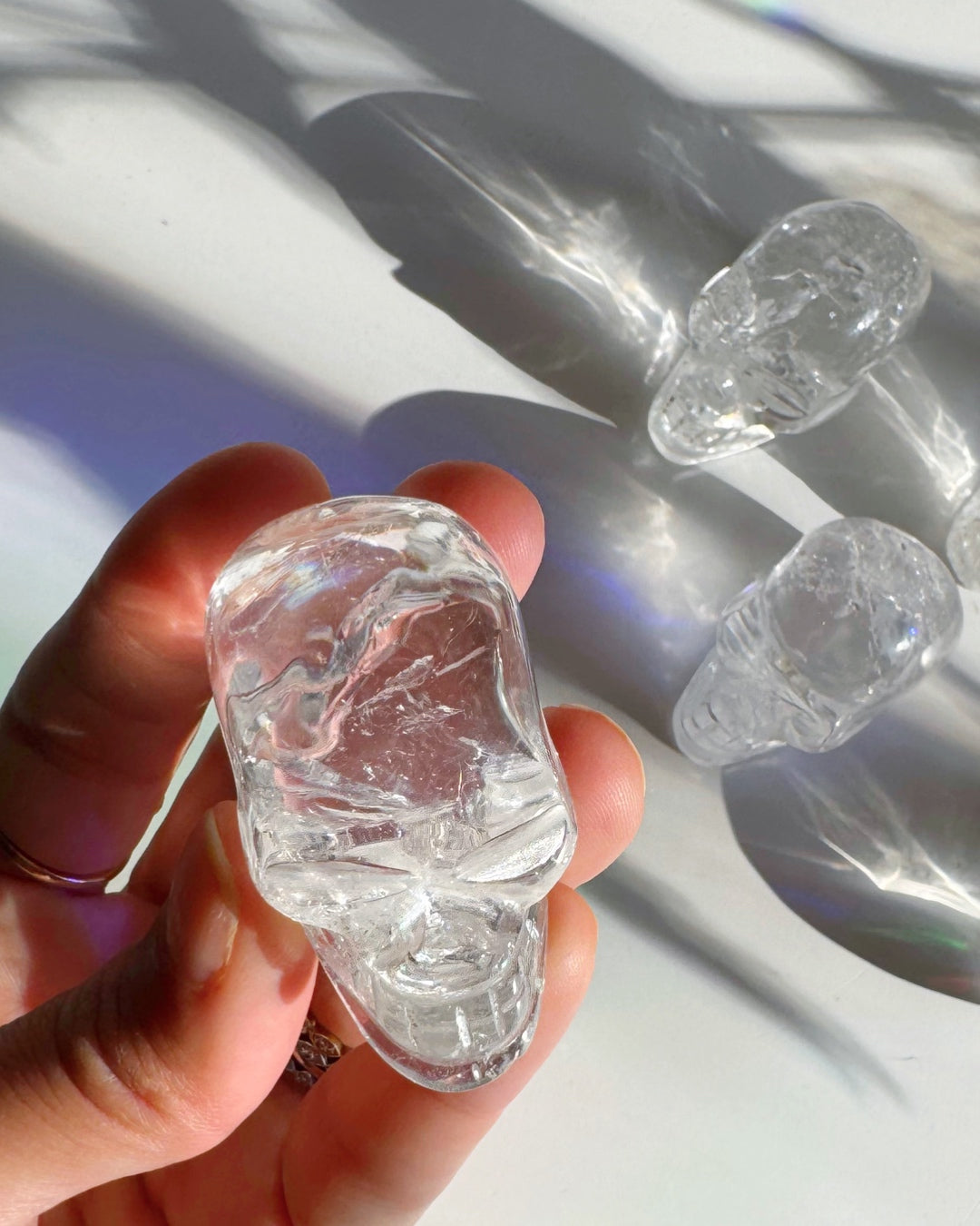 Clear Quartz Skull - Baltic Mermaid