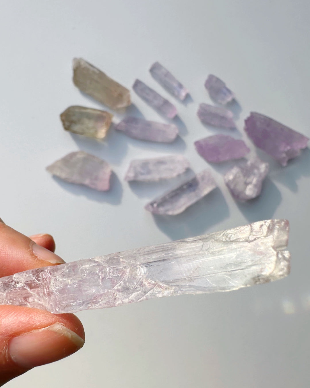 Raw Kunzite