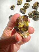 Rare Mali Green Grossular Andradite Garnet w/ Clinochlore AAA Quality Baltic Mermaid