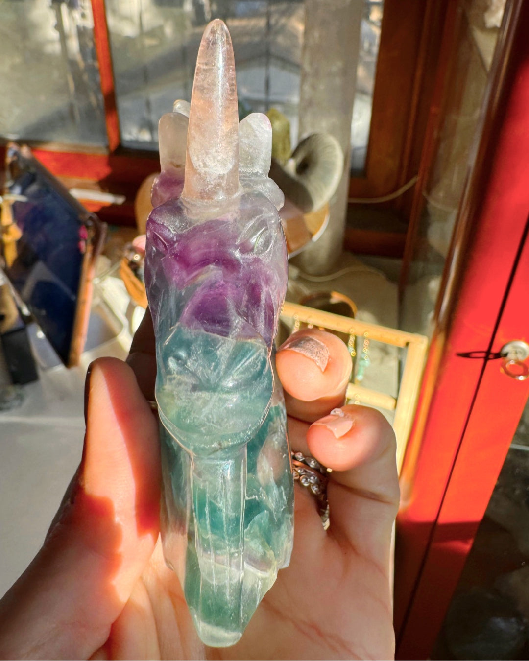Fluorite Unicorn - Baltic Mermaid