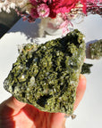 Epidote Quartz Cluster