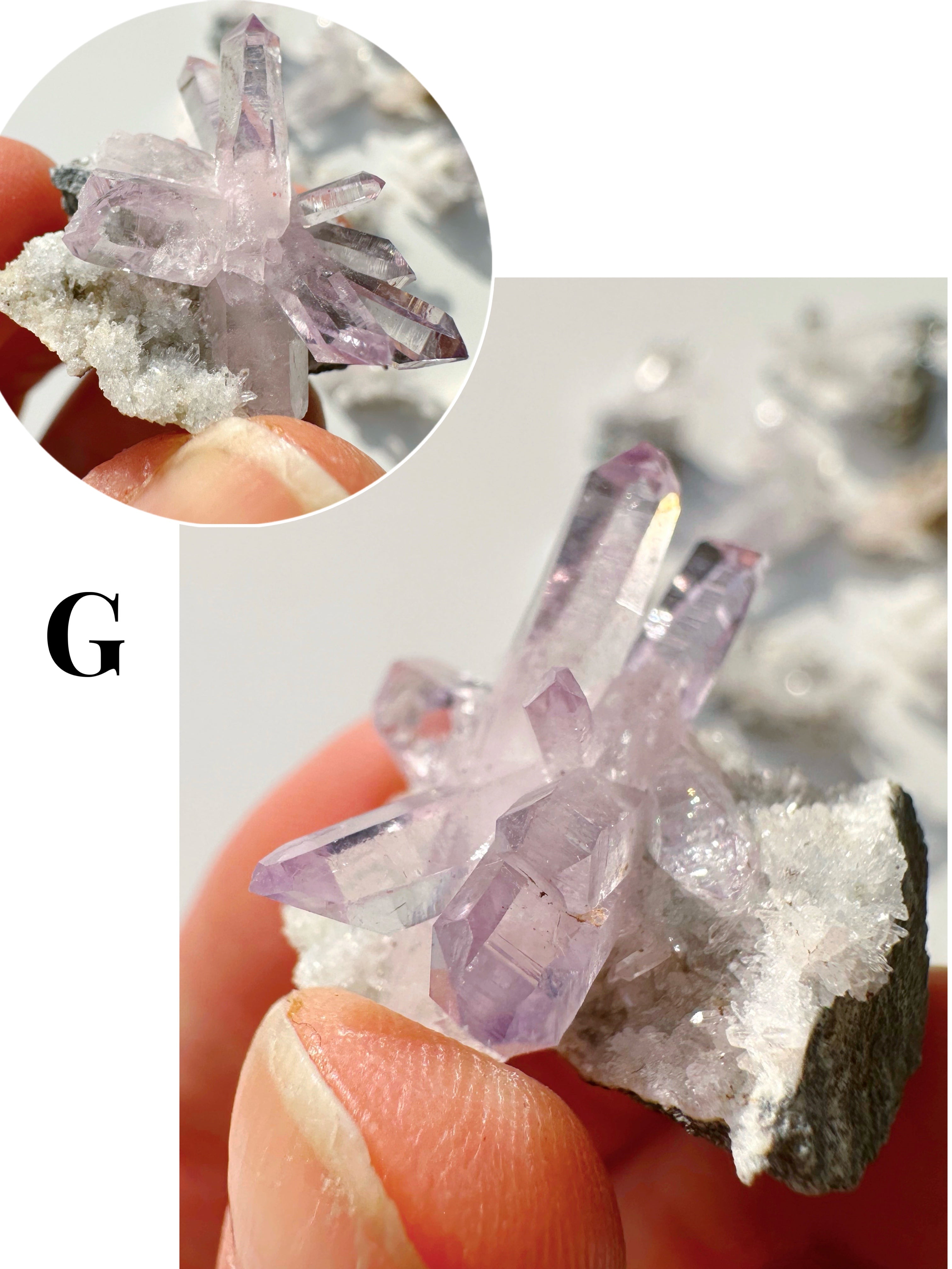 Mini Veracruz Amethyst Clusters - Baltic Mermaid