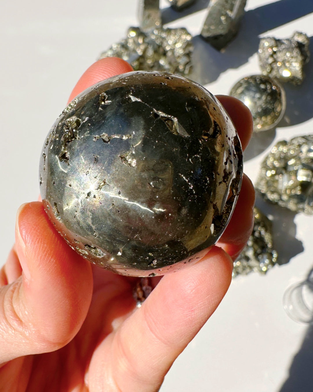 Pyrite Sphere - Baltic Mermaid