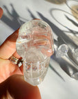 Clear Quartz Skull