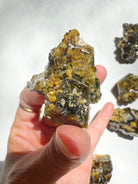 Rare Mali Green Grossular Andradite Garnet w/ Clinochlore AAA Quality Baltic Mermaid