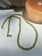 Peridot Gemstone Necklace Baltic Mermaid