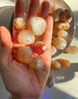 Flower Agate Tumbled Stones