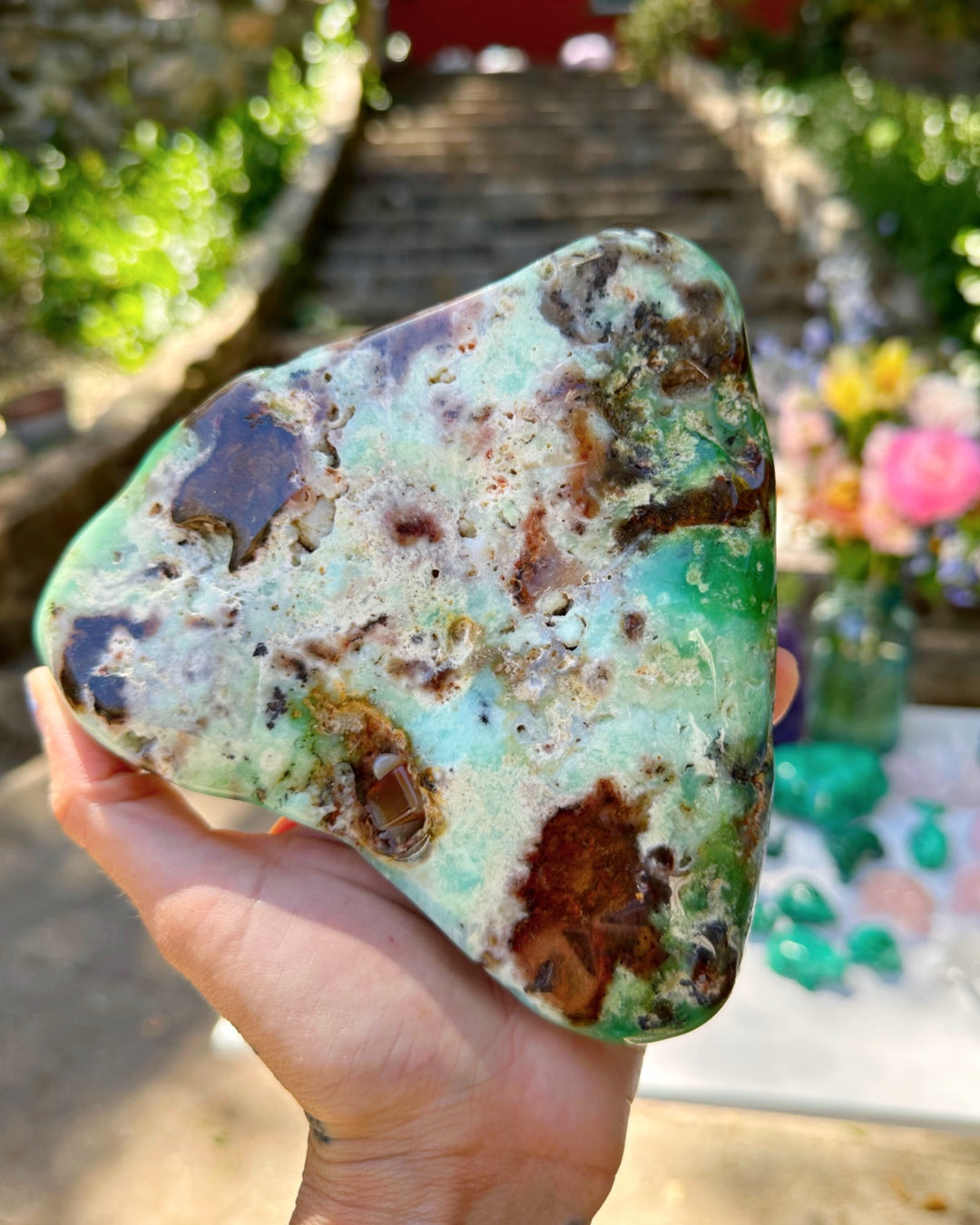 Chrysoprase Freeform - from Australian - Baltic Mermaid