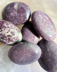 Lepidolite Palm Stones