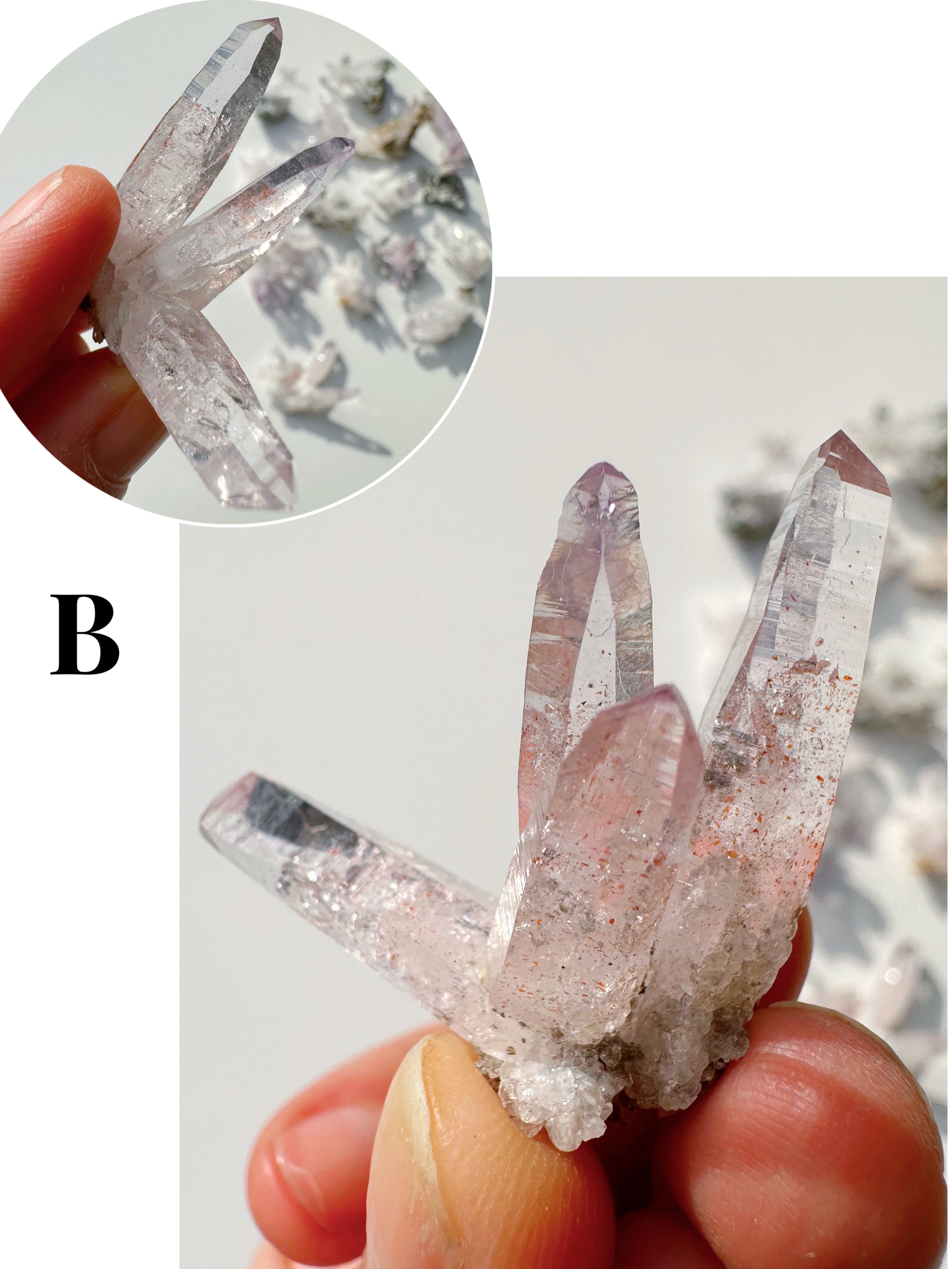 Mini Veracruz Amethyst Clusters - Baltic Mermaid